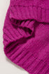 Relaxed Fit Textured Knit Block Pullover Sweater