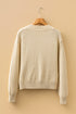 Relaxed Fit Textured Knit Button Front Cardigan