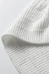 Relaxed Fit Textured Open Knit Pullover Top