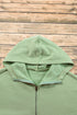 Relaxed Fit Thermal Fleece Half Zip Pullover Hoodie
