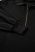 Relaxed Fit Thermal Fleece Half Zip Pullover Hoodie