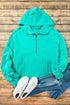 Relaxed Fit Thermal Fleece Half Zip Pullover Hoodie