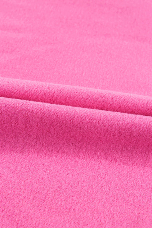 Relaxed Fit Thermal Fleece Half Zip Pullover Hoodie