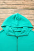 Relaxed Fit Thermal Fleece Half Zip Pullover Hoodie