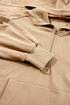 Relaxed Fit Thermal Fleece Half Zip Pullover Hoodie