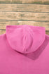 Relaxed Fit Thermal Fleece Half Zip Pullover Hoodie