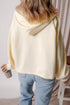 Relaxed Fit Thermal Fleece Half Zip Pullover Hoodie
