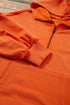 Relaxed Fit Thermal Fleece Half Zip Pullover Hoodie