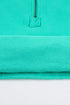 Relaxed Fit Thermal Fleece Half Zip Pullover Hoodie