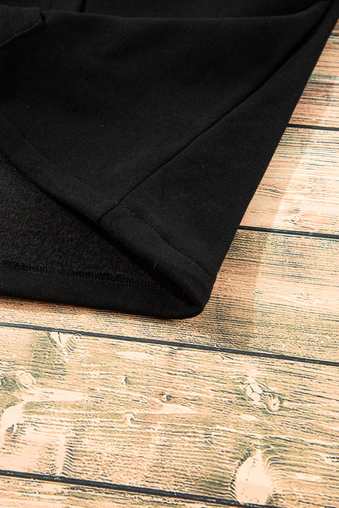 Relaxed Fit Thermal Fleece Half Zip Pullover Hoodie