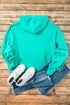 Relaxed Fit Thermal Fleece Half Zip Pullover Hoodie