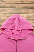 Relaxed Fit Thermal Fleece Half Zip Pullover Hoodie