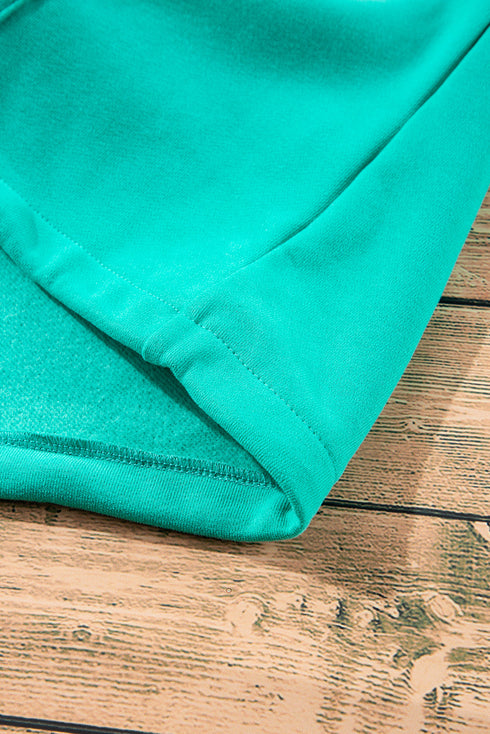 Relaxed Fit Thermal Fleece Half Zip Pullover Hoodie