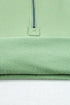 Relaxed Fit Thermal Fleece Half Zip Pullover Hoodie