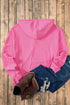 Relaxed Fit Thermal Fleece Pullover Hoodie