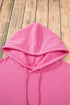 Relaxed Fit Thermal Fleece Pullover Hoodie