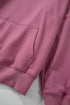 Relaxed Fit Thermal Fleece Pullover Hoodie