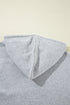 Relaxed Fit Thermal Fleece Pullover Hoodie