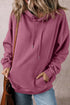 Relaxed Fit Thermal Fleece Pullover Hoodie