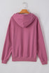 Relaxed Fit Thermal Fleece Pullover Hoodie