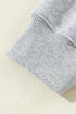 Relaxed Fit Thermal Fleece Pullover Hoodie