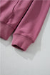 Relaxed Fit Thermal Fleece Pullover Hoodie