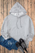 Relaxed Fit Thermal Fleece Pullover Hoodie