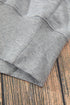 Relaxed Fit Thermal Fleece Pullover Hoodie