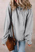 Relaxed Fit Thermal Fleece Pullover Hoodie