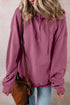 Relaxed Fit Thermal Fleece Pullover Hoodie