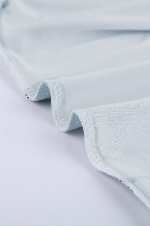 Relaxed Fit Tie Dye Stripe Side Slit Everyday T Shirt Top