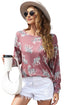 Relaxed Fit Tiger Print Soft Knit Pullover