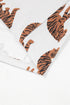 Relaxed Fit Tiger Print Soft Knit Pullover