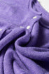 Relaxed Fit V Neck Button Front Drop Shoulder Cardigan