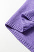 Relaxed Fit V Neck Button Front Drop Shoulder Cardigan