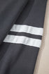 Relaxed Fit Varsity Stripe Crew Neck Pullover Sweatshirt