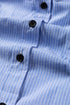 Relaxed Fit Vertical Stripe Button Down Long Shirt