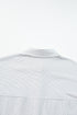 Relaxed Fit Vertical Stripe Button Down Long Shirt