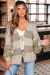 Relaxed Fit Wide Stripe Tie Front Knit Cardigan