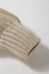 Relaxed Fit Wide Stripe Tie Front Knit Cardigan