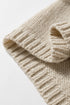Relaxed Fit Wide Stripe Tie Front Knit Cardigan