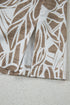 Relaxed Floral Print Short Sleeve V Neck Blouse