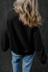 Relaxed Half Zip Kangaroo Pocket Pullover Sweatshirt