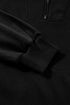 Relaxed Half Zip Kangaroo Pocket Pullover Sweatshirt