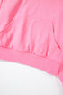 Relaxed Half Zip Kangaroo Pocket Pullover Sweatshirt