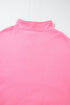 Relaxed Half Zip Kangaroo Pocket Pullover Sweatshirt