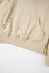 Relaxed Half Zip Kangaroo Pocket Pullover Sweatshirt