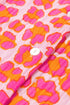 Relaxed Leopard Print Button Front Collared Shirt