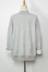 Relaxed Mock Neck Drop Shoulder Long Sleeve Sweatshirt
