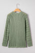 Relaxed Pointelle Knit Open Front Daily Cardigan